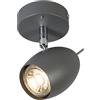 Foco EGG 1 gris oscuro