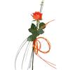 Rosa naranja ecológica