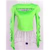 Verde fluorescente expues